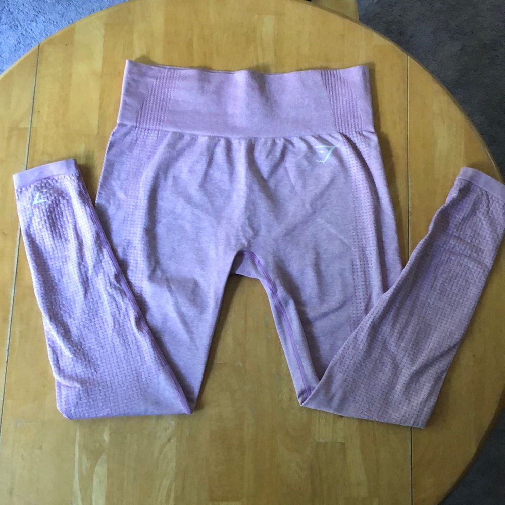 Gymshark Vital Seamless Leggings Dusty Pink Marl L